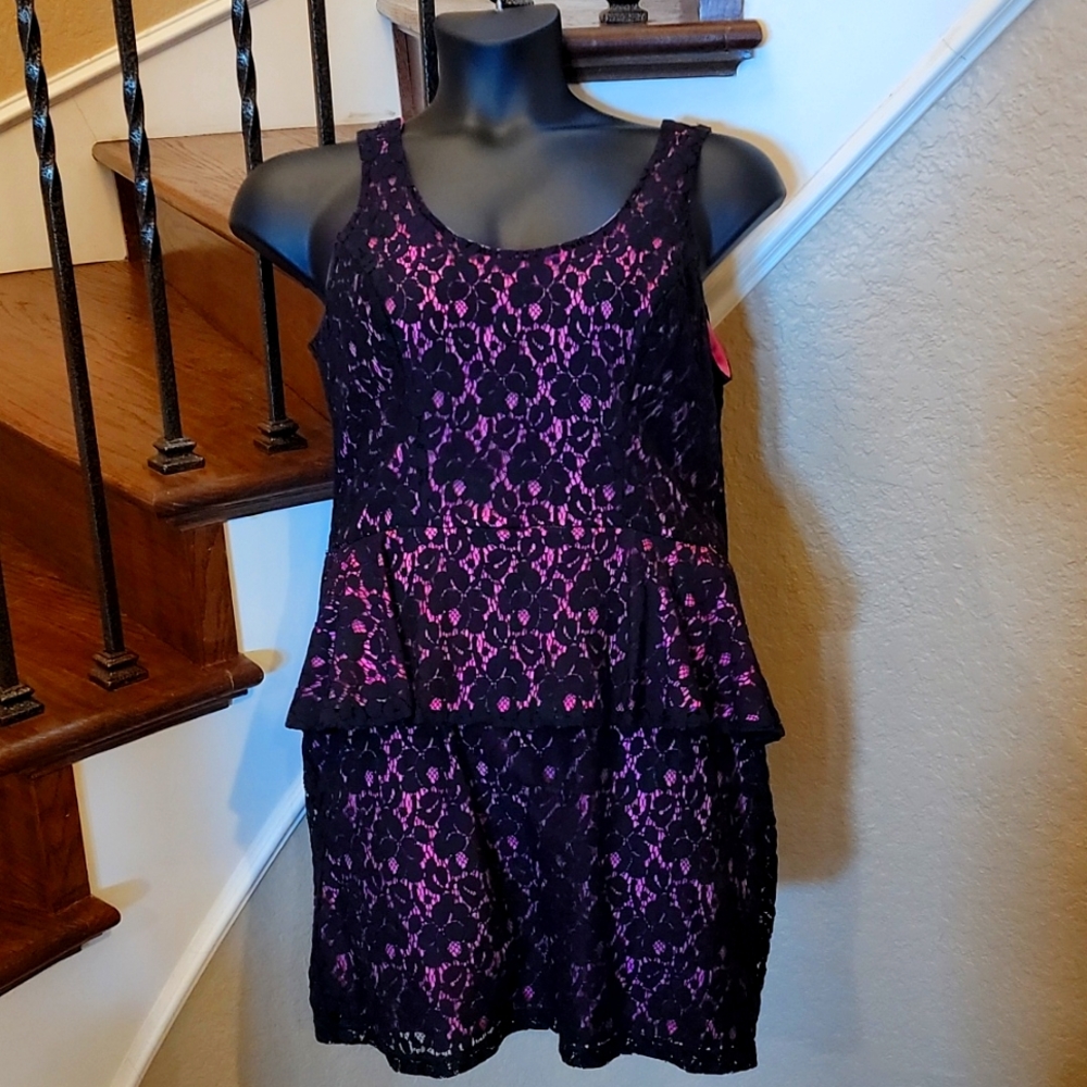 Cute Lacey Mini Dress